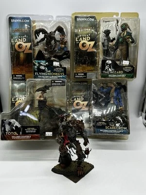 McFarlane Toys Twisted Land of Oz 5 piezas Tin Man Spantapájaros Toto Mago y Monos Foto 1 de 4