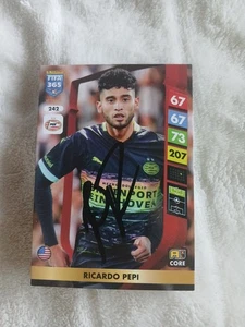 Trading Card firmada Ricardo Pepi PSV Eindhoven NUEVO - Imagen 1 de 1