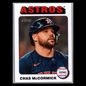2024 Topps Heritage High Number - #541 Chas McCormick White Border - Astros - Picture 1 of 2