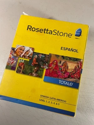 Rosetta Stone Totale Spanish Latin America Level 1 2 3 4 5 ‎MP3 Audio Companion - Image 1 of 3