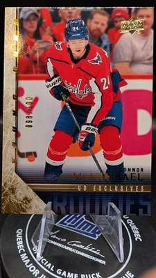2020-21 Upper Deck UD Exclusives CONNOR McMICHAEL Rookie RC /100 #T-99 🔥 - Image 1 of 2