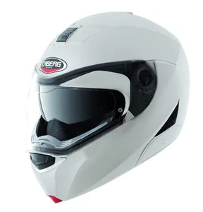 Caberg Motorcycle Helmet Modus Metal White Flip Up/Front - Picture 1 of 6