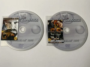 WWE Tagged Classics Summerslam 1998 & 1999 DVD Set WWF Wrestling Discs Only - Picture 1 of 3