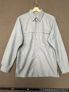 GameGaurd Outdoors SM 1024 Fishing Long Sleeve Shirt Roll Sleeves 100% Polyester - Picture 1 of 9