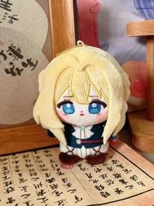Anime Violet Evergarden 12cm Plush Doll Toy Cosplay Costume for Keychain - Picture 1 of 6