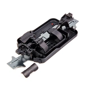 TEAM CORALLY Syncro-4 Aluminium Chassis Guards Battery Holder Radio Box Braces - Picture 1 of 5