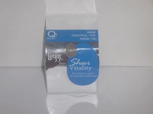 Leggs Sheer Vitality Pantyhose - Control Top - Sheer Toe - Q - Nude - 90656 - Picture 1 of 1