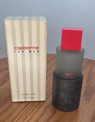 Colonia para hombre CLAIBORNE by Liz Claiborne 3,4 oz-100 ml EDC difícil de encontrar Foto 1 de 4