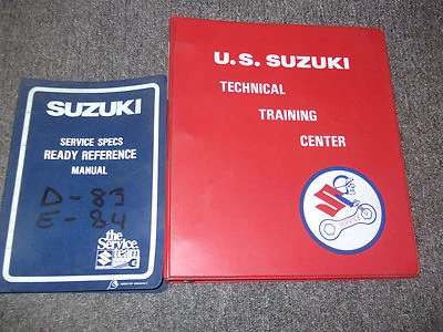 1982 1983 1984 1985 Suzuki DR125 Dr 125 Reparación Servicio Manual Juego - Imagen 1 de 4