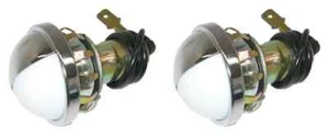 (Qty 2) Parts Master 84001 1-Wire License Plate and Utility Light and Pigtail - Foto 1 di 1