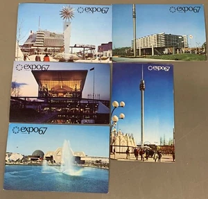 # T4900 EXPO 67, MONTREAL, KANADA POSTKARTEN LOT, 5 DIF. KARTEN - Bild 1 von 2