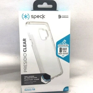 Speck Presidio GRIP Case for Samsung Galaxy S9 Clear - Picture 1 of 6