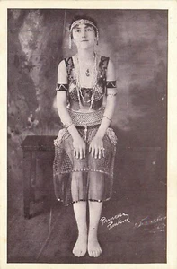 "Princess Pauline" Vintage Exhibit Supply? Pinup Arcade Card. Postcard. - Picture 1 of 2