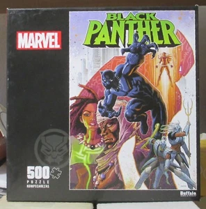 BLACK PANTHER - MARVEL - Komplett - BUFFALO GAMES PUZZLE - Bild 1 von 2