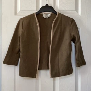 VTG 50’s Givenchy Paris Talbots Merino Wool Cardigan Sweater Jacket - Picture 1 of 9