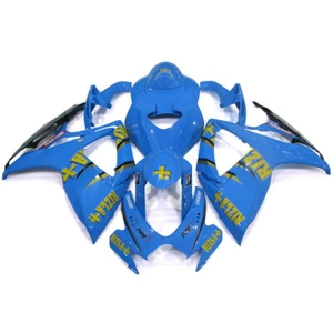 ABS Plastic Bodykit For Suzuki GSXR600 GSXR750 K6 2006 2007 Blue Full Fairings - Picture 1 of 8