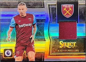 Kalvin Phillips 2023-24 Panini Select Premier #SM-KPS Select Materials Prizm - Picture 1 of 2