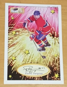 PIERRE TURGEON - 1996-97 Bashan-Shabtai Hockey Superstar Die-Cut #1 of 25 - Picture 1 of 2