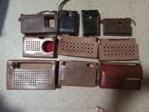 Transistor Radio Leather Cases various - Picture 1 of 4