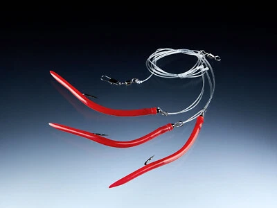 71 Grad Nord Gummi Makk System  weinrot, 7/0 - Bild 1 von 2