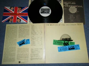The BEATLES Japan 1977 EAS-80830 LP+ BONUS Booklet AT THE HOLLYWOOD BOWL - Picture 1 of 11