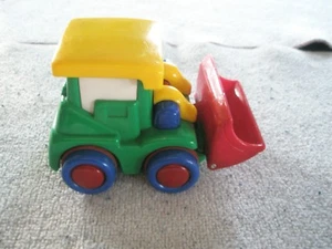 Friction power toy BULLDOZER  w/ scoop  by Toysmith - Picture 1 of 9