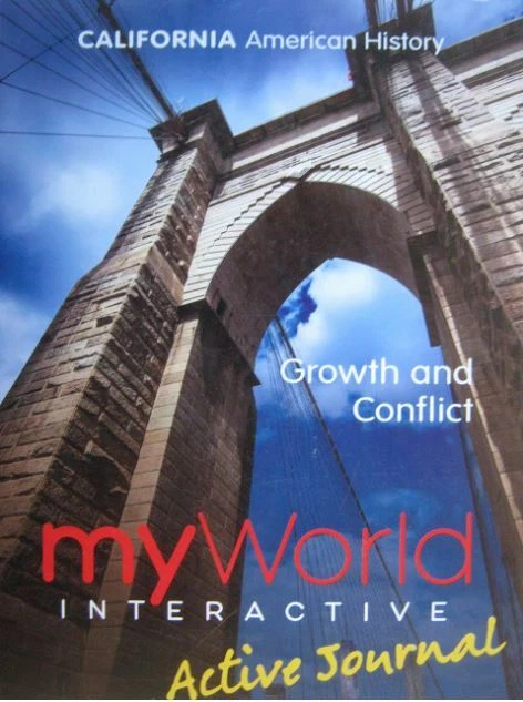 myWorld Interactive US American History Growth and Conflict Active Journal - Image 1 of 1