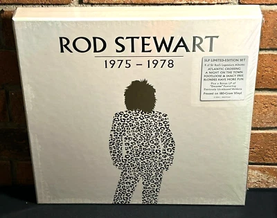 ROD STEWART - Rod Stewart: 1975-1978, Ltd 180G 5LP BLACK VINYL BOX SET Sealed! - Image 1 of 4