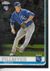 2019 Topps Chrome Heath Fillmyer Rookie Card - Picture 1 of 1