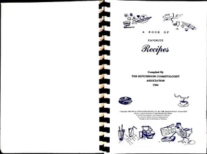 The Hutchinson Cosmetologist Association 1984 Cookbook Favorite Recipes - Picture 1 of 5
