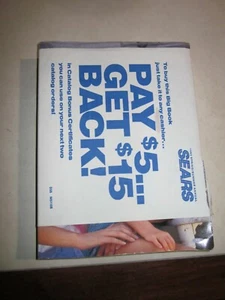SEARS Catalog • SPRING & SUMMER 1993 • Last Big Book Published VINTAGE wrapper - Picture 1 of 7