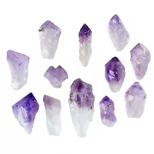 Puntos de amatista - Medianos - Venta al por mayor piedras de rocas ásperas cristal (Brasil) - Imagen 1 de 40