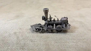 Danbury Mint Pewter Train Locomotive Figurine Railroad Blade - Picture 1 of 6