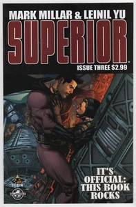 Superior Issue #3 Comic Book. Mark Millar. Leinil Francis Yu. Icon 2011 - Picture 1 of 2