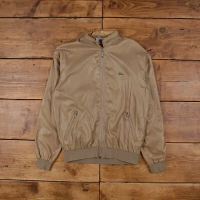 Chaqueta cortavientos vintage Lacoste M años 70 Izod beige Foto 1 de 4