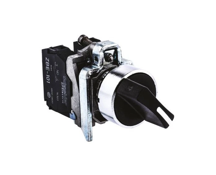 Genuine Schneider Electric - XB4-BD25  - Selector Switch 2 Pos Stay Put 1NO 1NC - image 1 of 1