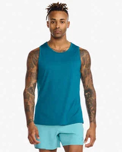 Nuevo Camiseta sin mangas 2XU Aero para hombre negra XXL 2XL XX-grande MR6676a - Imagen 1 de 6