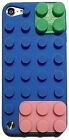 Blocks Bricks Case Cover + Screen Protector For Apple Ipod Touch 5 6 & 7 Gen 