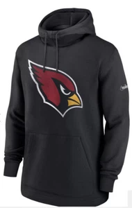 Arizona Cardinals Nike Historic On-Field Black Pullover Hoodie Men’s Extra Large - Picture 1 of 5