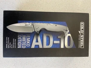 Cold Steel AD-10 Demko Limited Edition Knife Titanium 3V 3.5" Blade #647/1000 - Picture 1 of 6