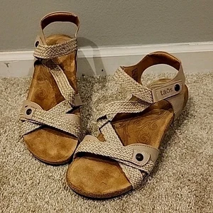 Taos Trulie Braided Cork Leather Sandale Size EU 40 / US 9-9,5 - Bild 1 von 14