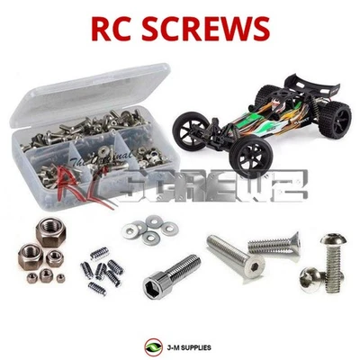 RCScrewZ Stainless Screw Kit helrc009 for Helion RC Impakt 12B | KIT - Image 1 of 4