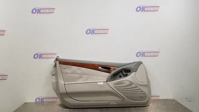 09 MERCEDES BENZ AMG SL63 R230 INTERIOR DOOR TRIM PANEL LEFT DRIVER GRAY - Image 1 of 4