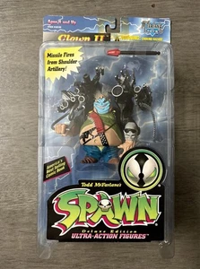 Vintage 1996 Spawn Clown II 2 Serie 4 Ultra Deluxe Edition McFarlane Nuovo - Foto 1 di 2