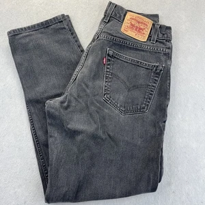 Jeans Levis 560 uomo 32x32 nero vintage Y2K vestibilità ampia gamba affusolata ClassicCore - Foto 1 di 12