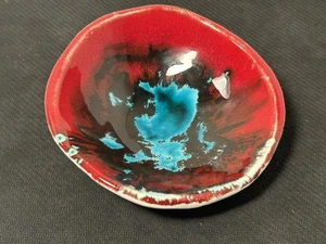 Balla F Kunstkeramik Schmuckschale 4 Zoll Griechenland  - Bild 1 von 12