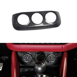 Real Carbon Fiber A/C Button Panel Cover For Nissan Z RZ34 Fairlady Z 2023+  NEW - Bild 1 von 3