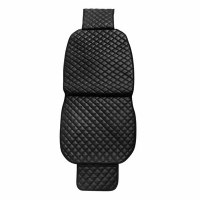 Funda de asiento de auto transpirable protectora de cojín de cuero PU acolchada terapéutica Foto 1 de 4