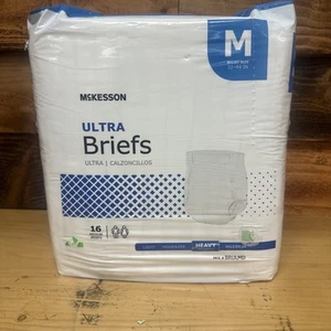 McKesson Disposable Pull Up Incontinence Briefs Underwear Diapers Heavy 16 Pack - Picture 1 of 2