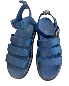 Dr. Martens Damen 9 Sandalen Blaine schwarz Plateau Gladiator Leder gebraucht, in einwandfreiem Zustand schick - Bild 1 von 13